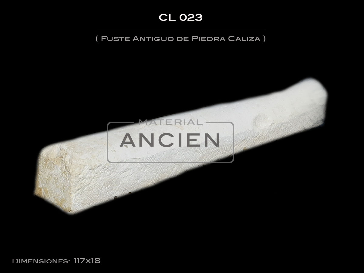 Fuste Antiguo de Piedra Caliza CL-023